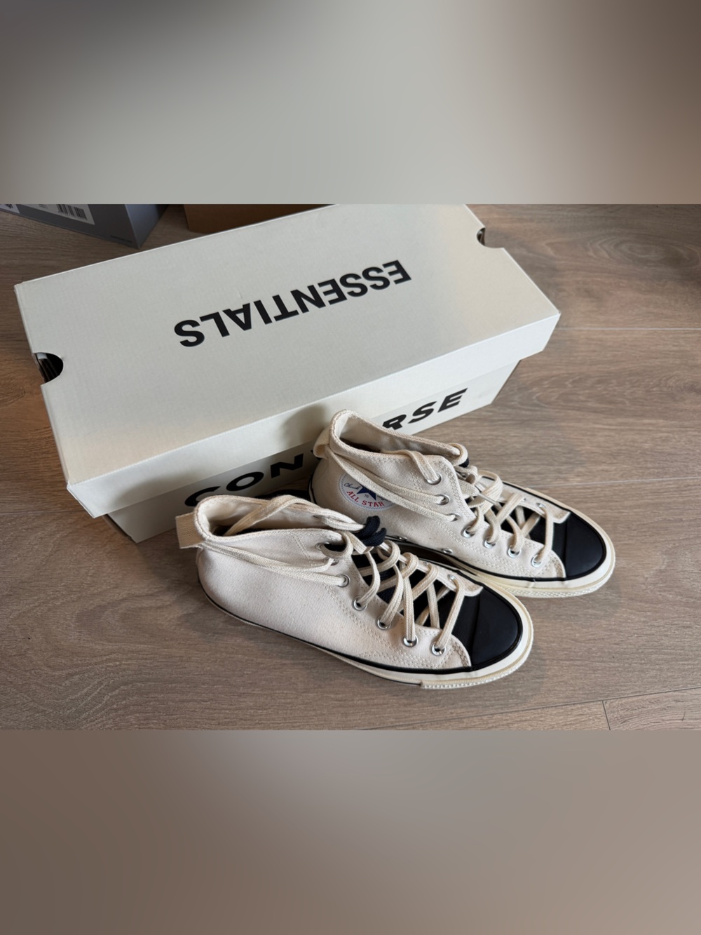 Converse x fear of god x essential sneakers